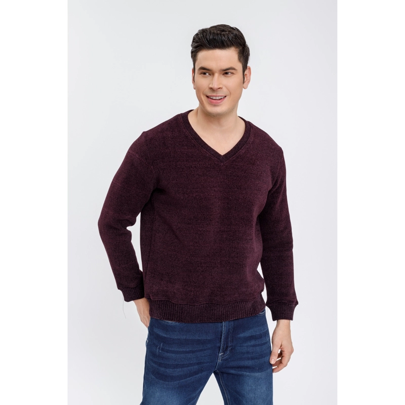 SWEATER FRISADO HOMBRE CUELLO V EXCELENTE CALIDAD TELA CHENILLE 01 - 1