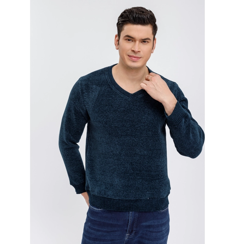 SWEATER FRISADO HOMBRE CUELLO V EXCELENTE CALIDAD TELA CHENILLE 01 - 2
