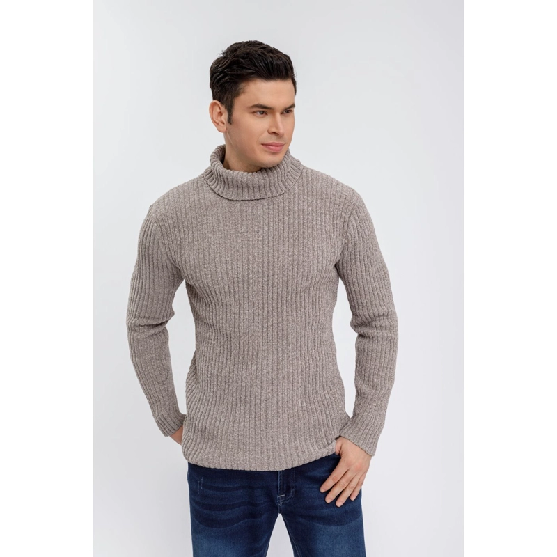 SWEATER GRUESO TEJIDO CHENILLE HOMBRE BEATLE EXCELENTE CALIDAD 02 - 1