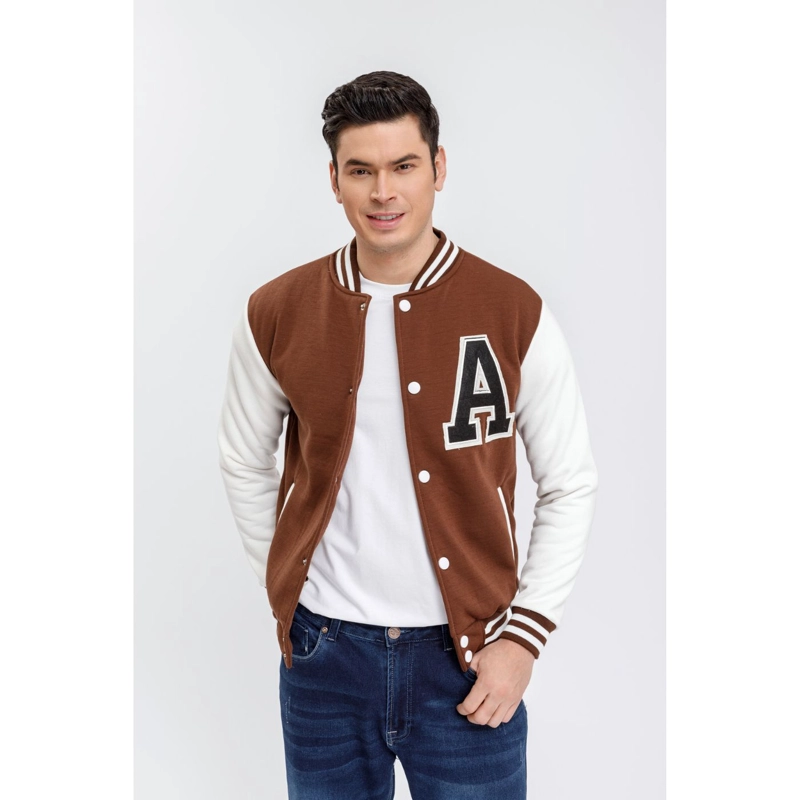 CHAQUETA UNIVERSITARIA HOMBRE GRUESA FORRO PIEL BOLSILLOS 7579 - 1