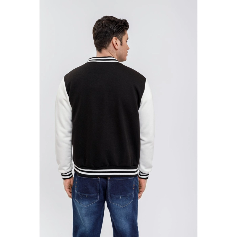 CHAQUETA UNIVERSITARIA HOMBRE GRUESA FORRO PIEL BOLSILLOS 7579 - 3