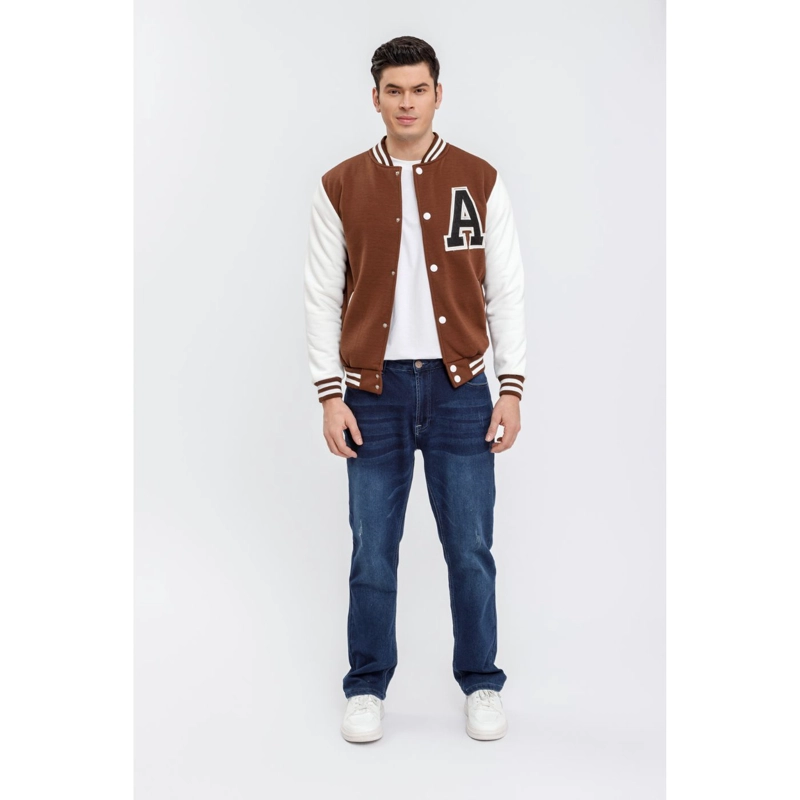 CHAQUETA UNIVERSITARIA HOMBRE GRUESA FORRO PIEL BOLSILLOS 7579 - 3