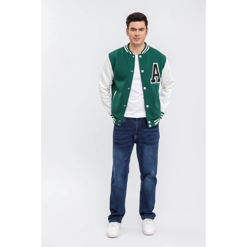 CHAQUETA UNIVERSITARIA HOMBRE GRUESA FORRO PIEL BOLSILLOS 7579 - 3
