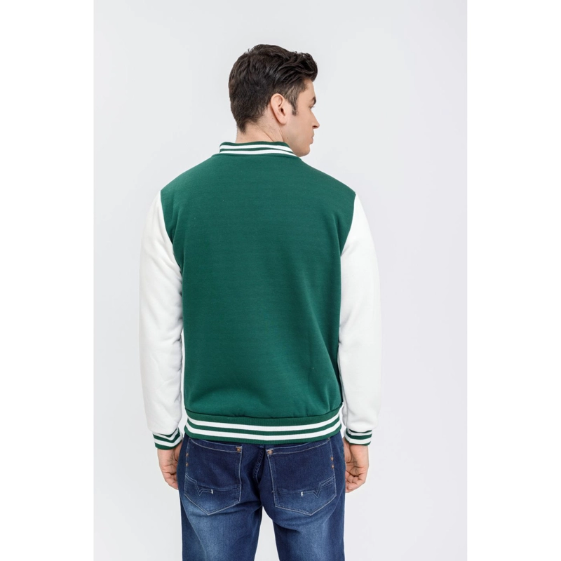 CHAQUETA UNIVERSITARIA HOMBRE GRUESA FORRO PIEL BOLSILLOS 7579 - 4
