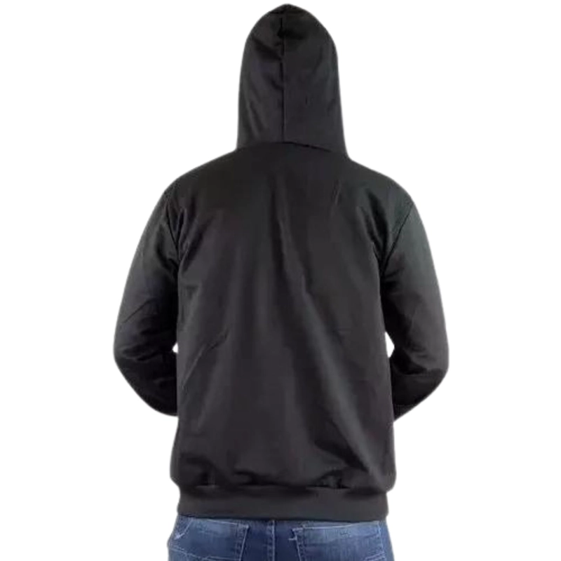 POLERON FRISADO CANGURO GORRO INVIERNO FORRO POLAR UNISEX 0422 - 3