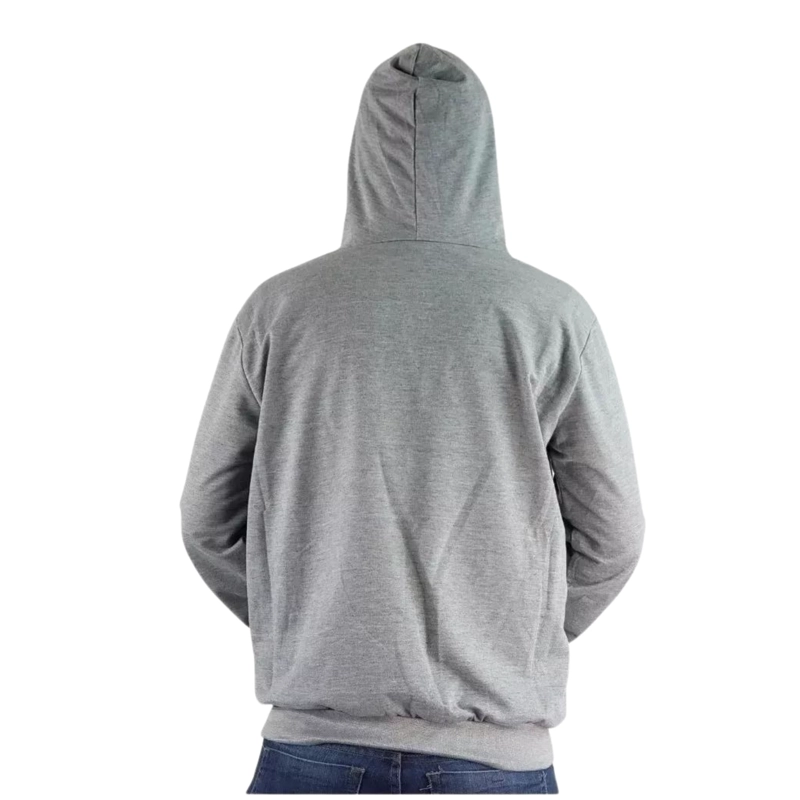 POLERON FRISADO CANGURO GORRO INVIERNO FORRO POLAR UNISEX 0422 - 3
