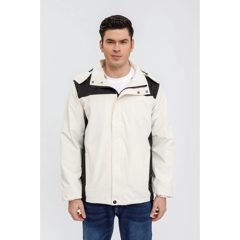 CHAQUETA IMPERMEABLE HOMBRE FORRO INTERIOR PIEL CAPUCHA 0002 - 1