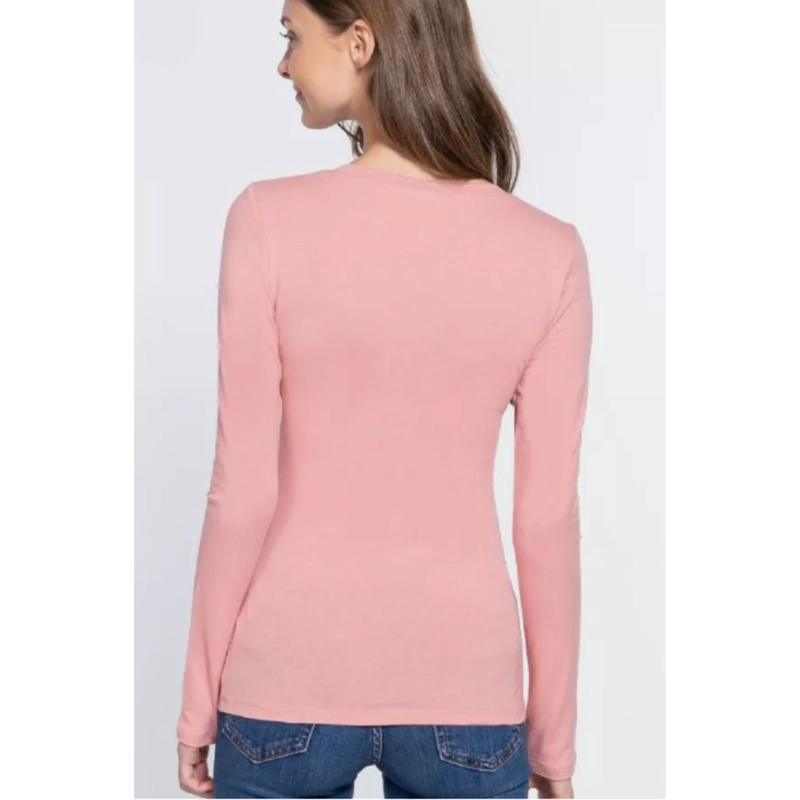 CAMISETA MUJER ELASTICADA MANGA LARGA INTERIOR POLAR 5523 - 3