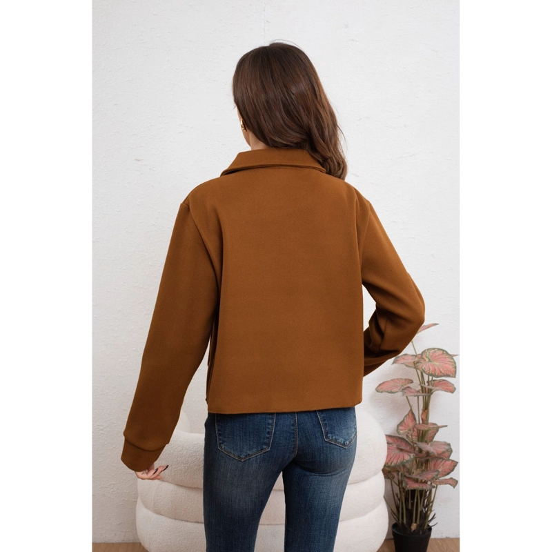 CHAQUETA MUJER FORMAL CORTA OTOÑO INVIERNO BROCHES 7576 - 3