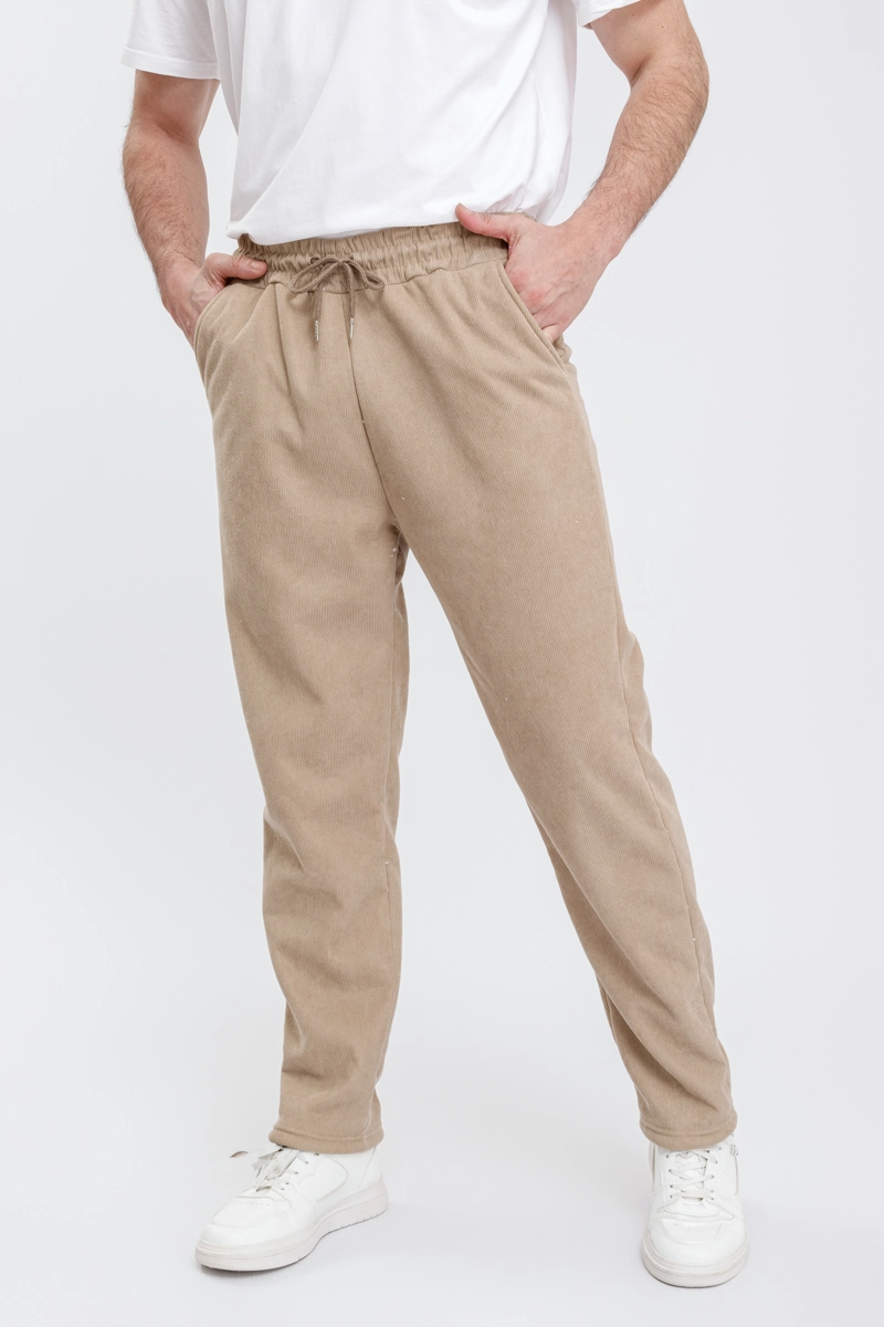 PANTALON RECTO HOMBRE COTELE  INTERIOR FRISADO EXCELENTE CALIDAD 7120 - 1