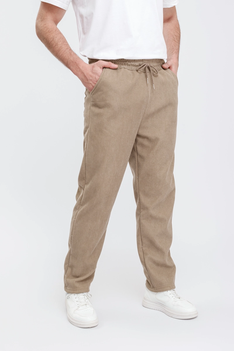 PANTALON RECTO HOMBRE COTELE  INTERIOR FRISADO EXCELENTE CALIDAD 7120 - 1