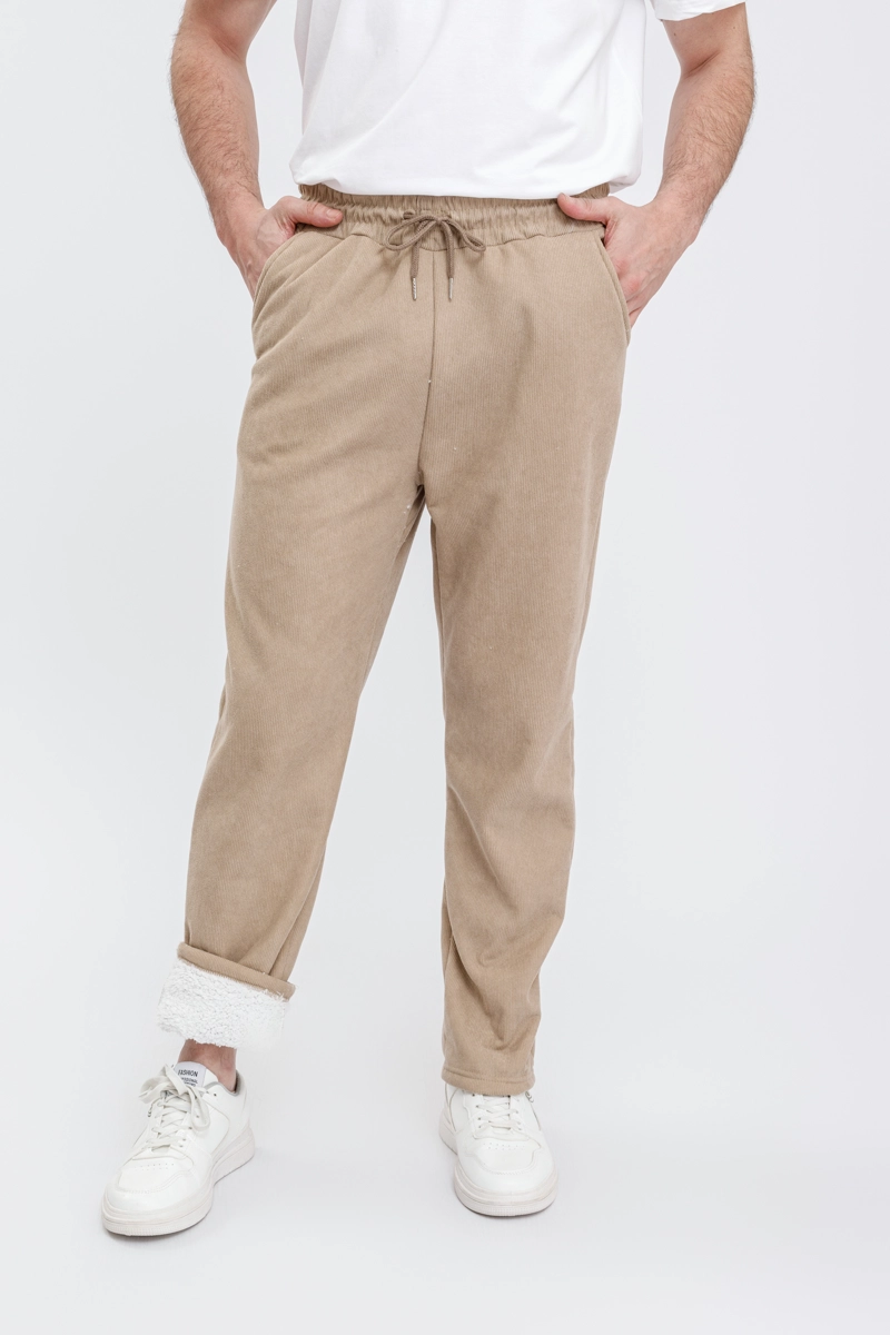 PANTALON RECTO HOMBRE COTELE  INTERIOR FRISADO EXCELENTE CALIDAD 7120 - 4