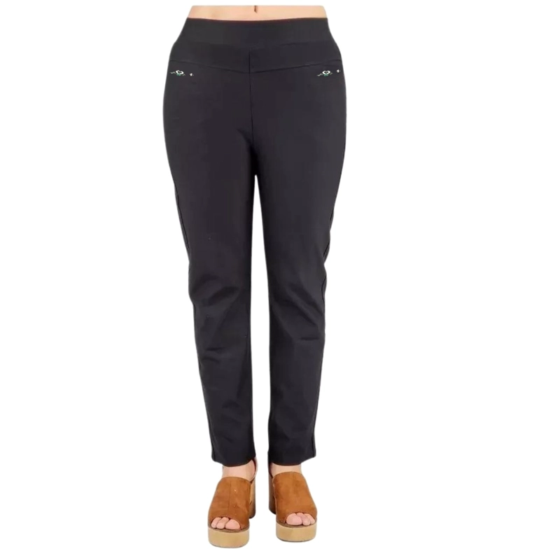 PANTALON MUJER VESTIR SEMI FORMAL CORTE RECTO 355 - 2