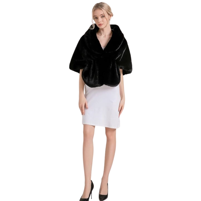 TAPADO ESTOLA ELEGANTE ENVOLVENTE ESTILO PELUCHE 6061 - 2