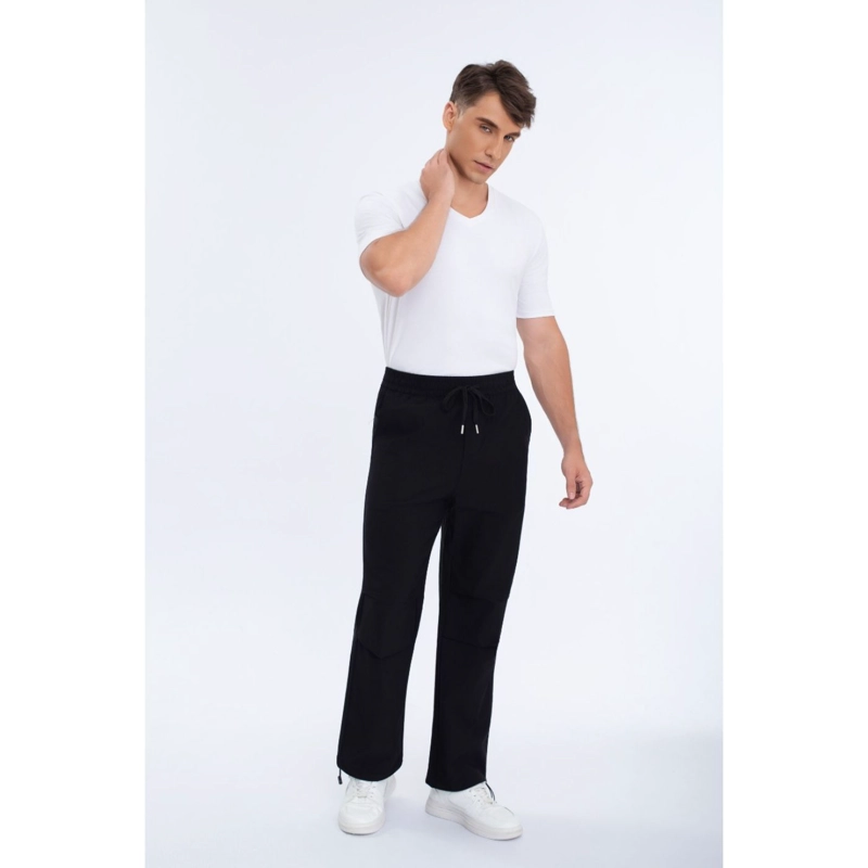 PANTALON HOMBRE ELASTICADO RECTO PUÑO AJUSTABLE 4008 - 1