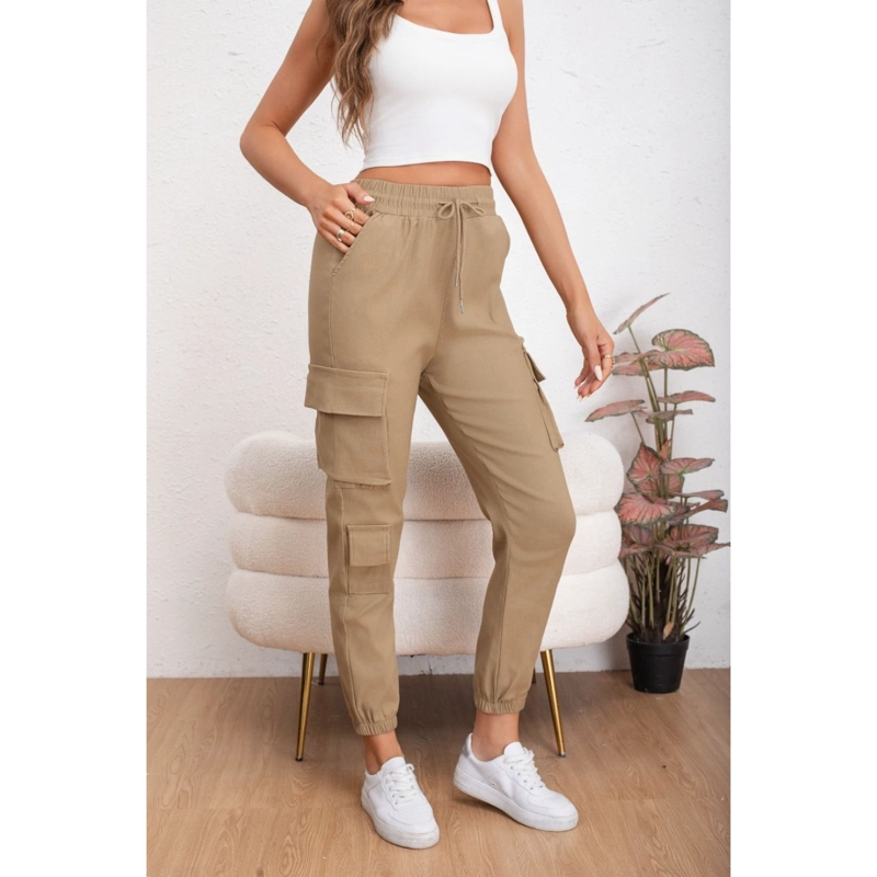 PANTALON MUJER LEGGINS CARGO ELASTICADOS TELA JEANS 2010 - 1
