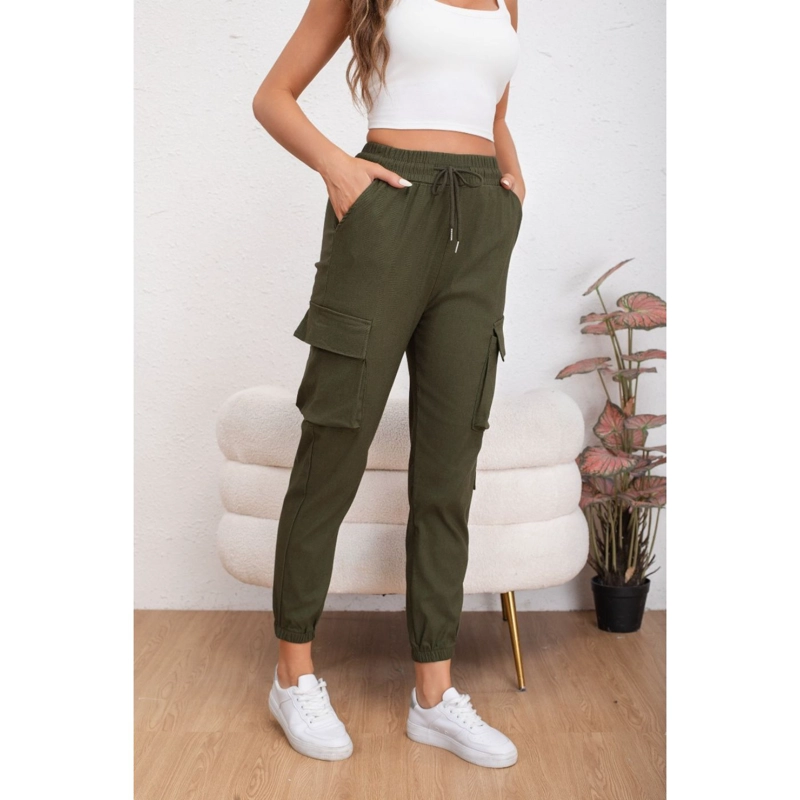 PANTALON MUJER LEGGINS CARGO ELASTICADOS TELA JEANS 2010 - 2