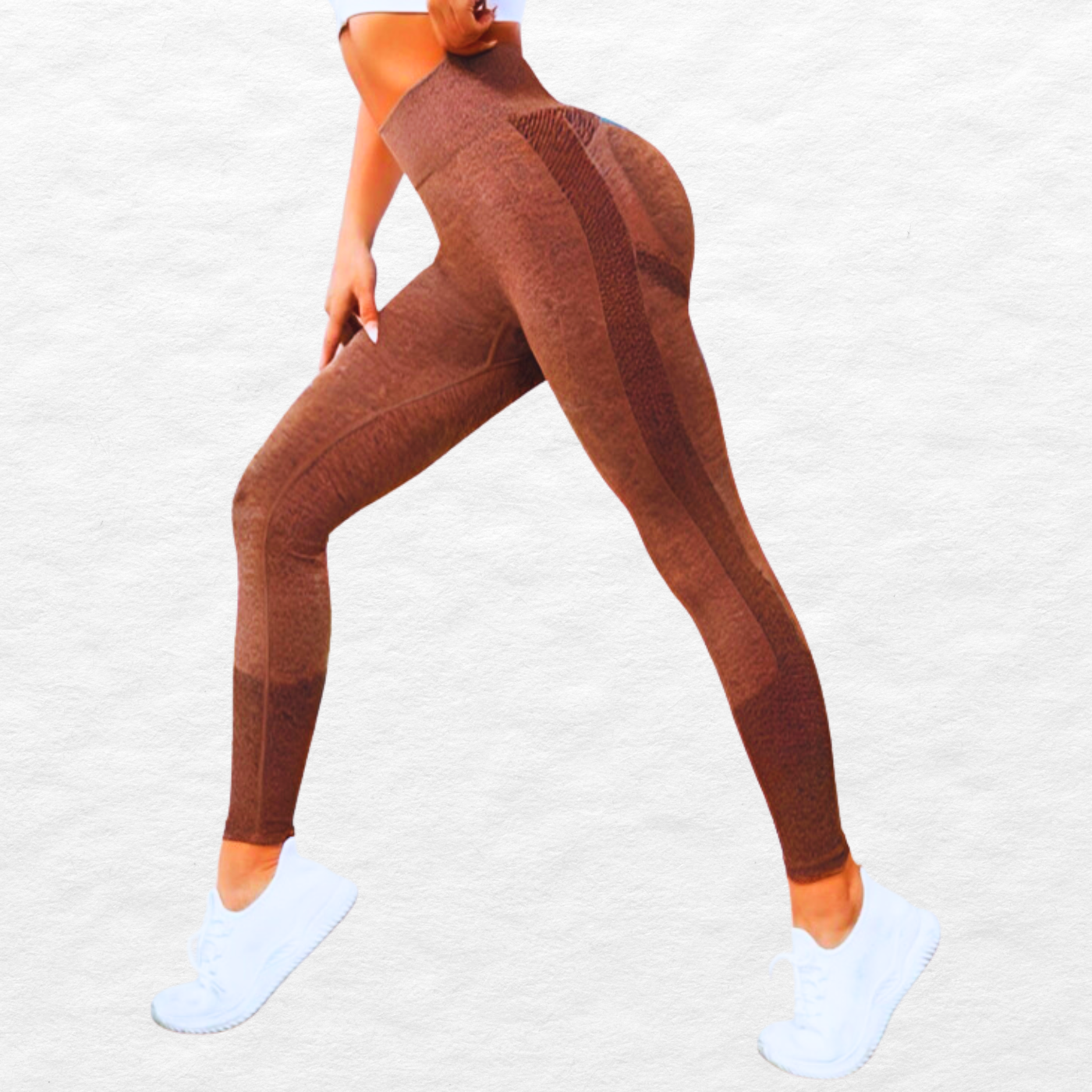 CALZA MUJER DEPORTIVA FITNESS GYM TIRO ALTO LEVANTA COLA 9003 - 1
