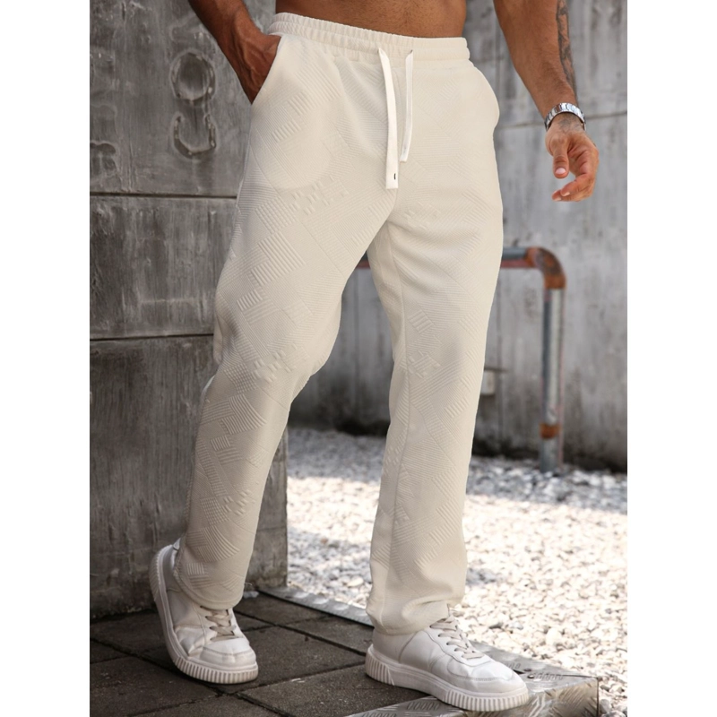PANTALON RECTO HOMBRE CASUAL UNICOLOR TENDENCIA 0272 - 1