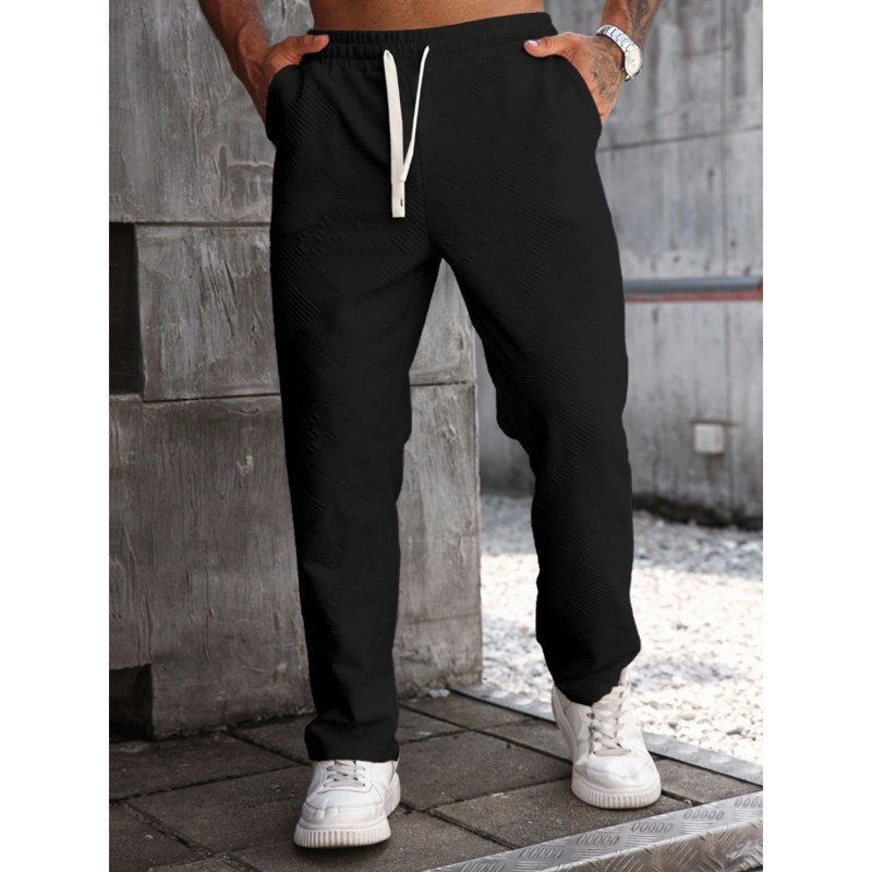 PANTALON RECTO HOMBRE CASUAL UNICOLOR TENDENCIA 0272 - 1