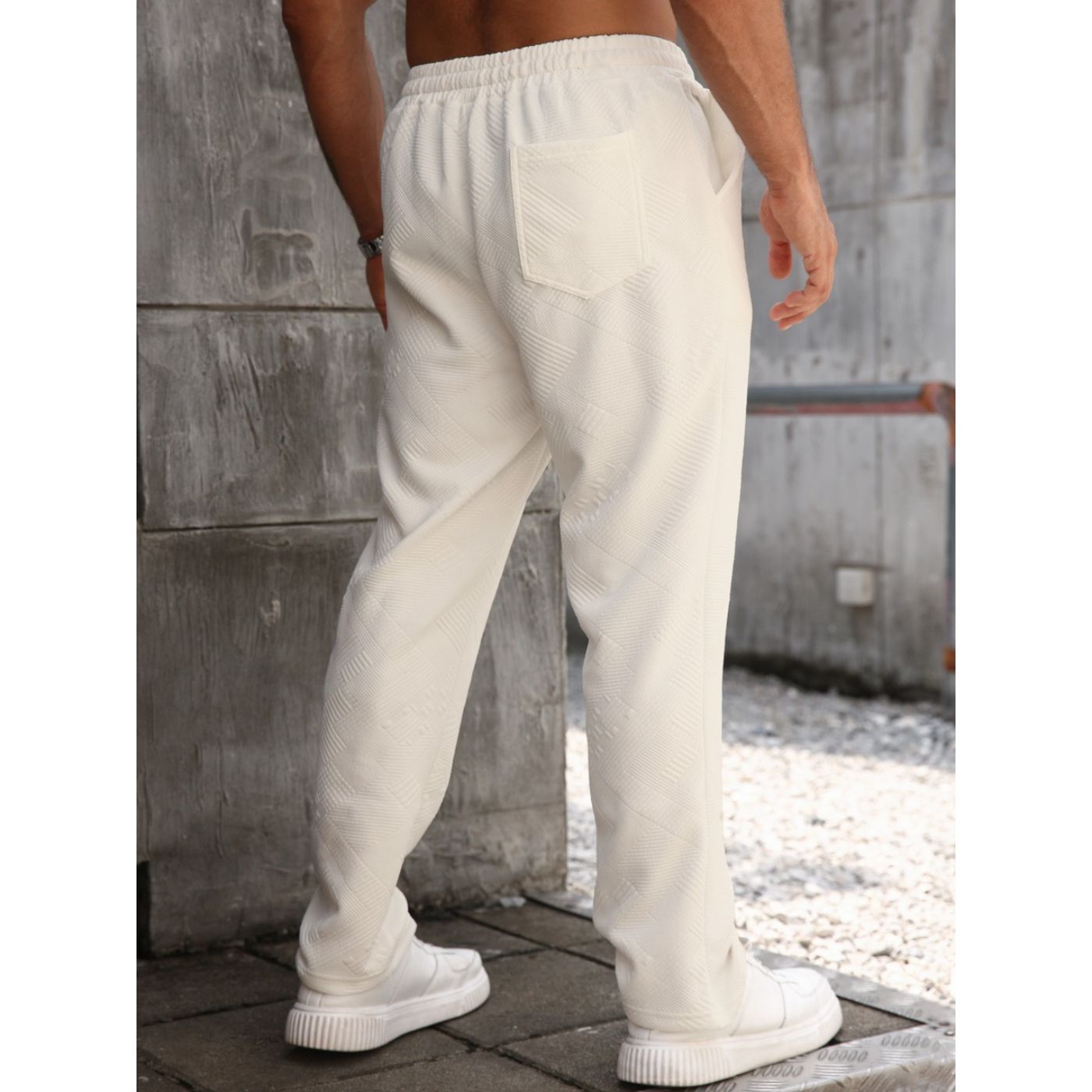PANTALON RECTO HOMBRE CASUAL UNICOLOR TENDENCIA 0272 - 4
