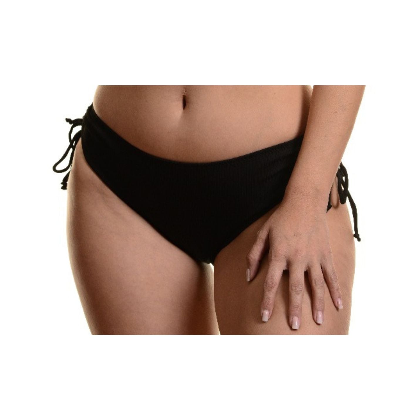 TRAJE DE BAÑO MUJER ACANALADO BIKINI TIRO ALTO 8334 - 4
