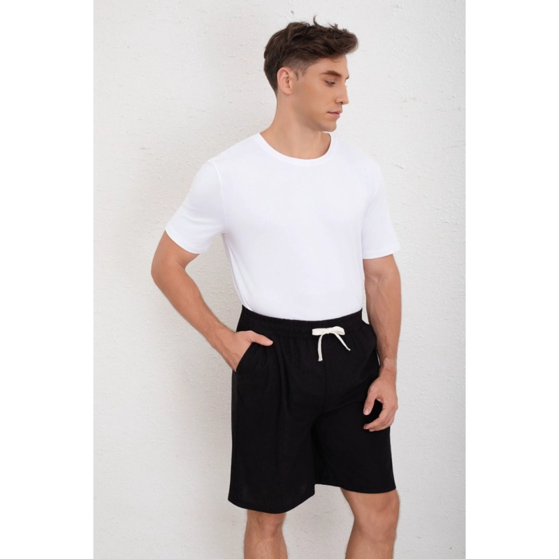 SHORT HOMBRE BERMUDA HOLGADO PANTALON CORTO CASUAL 7149 - 1