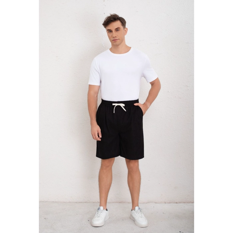 SHORT HOMBRE BERMUDA HOLGADO PANTALON CORTO CASUAL 7149 - 2