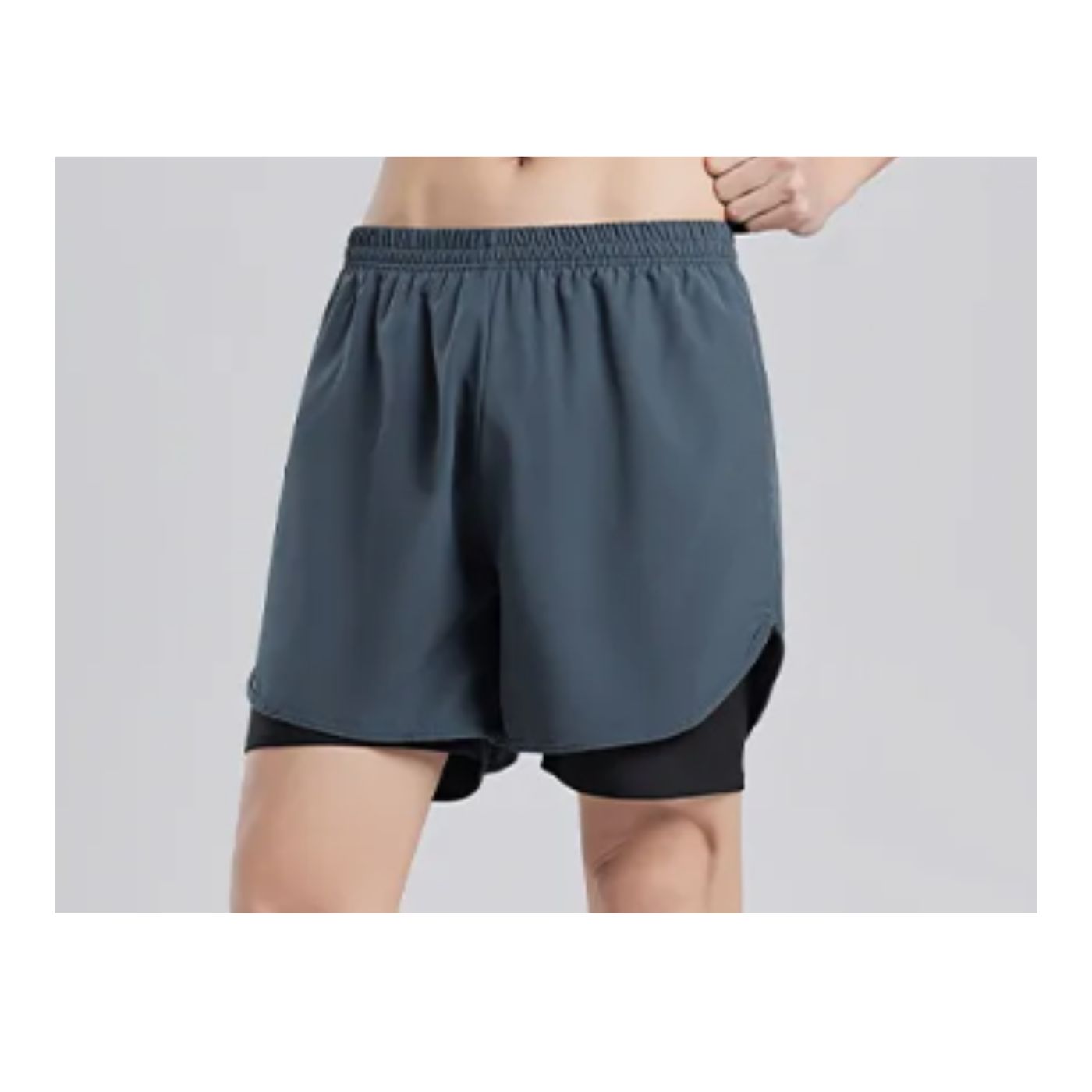 CONJUNTO DE BAÑO HOMBRE SHORT POLERA Y GORRO SECADO RAPIDO 8001 - 3
