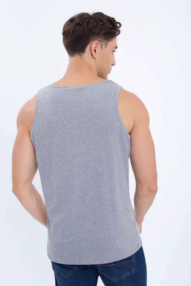 POLERA MUSCULOSA HOMBRE SIN MANGAS PARIS COLORES 7604 - 4