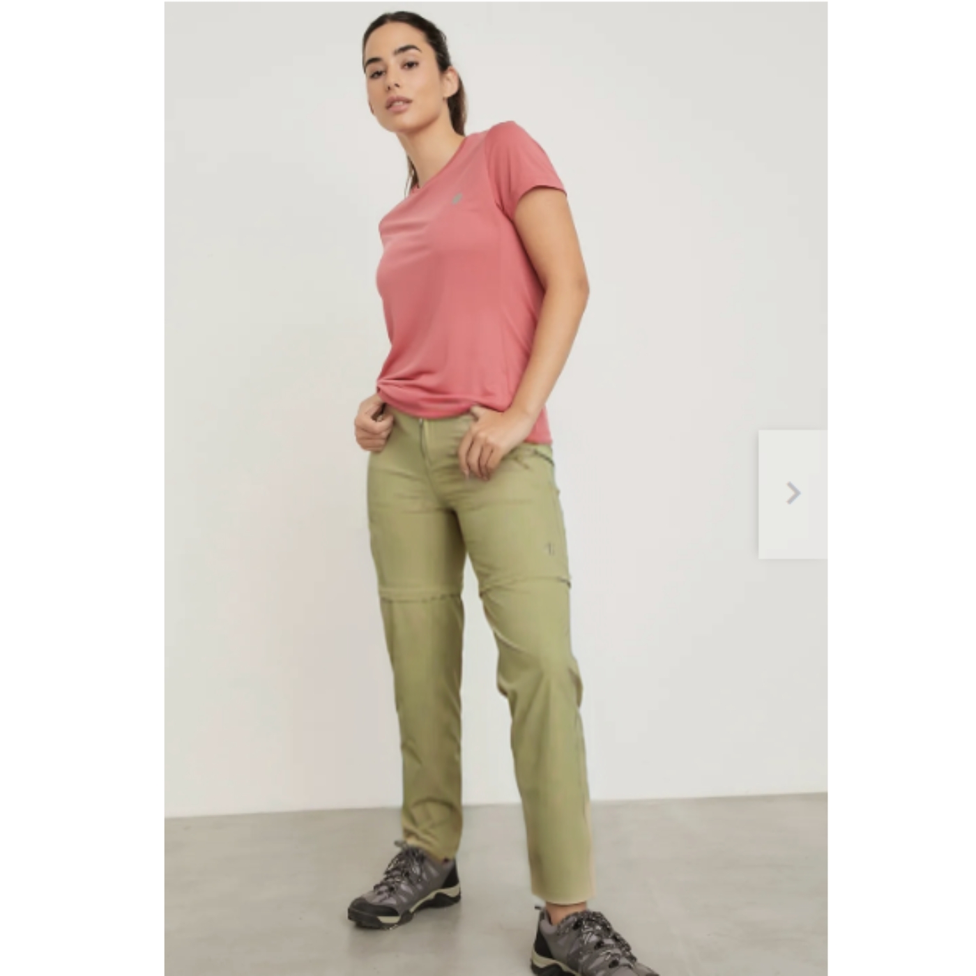 PANTALON SOFTSHELL MUJER VERANO BOLSILLOS CIERRE 809 - 2