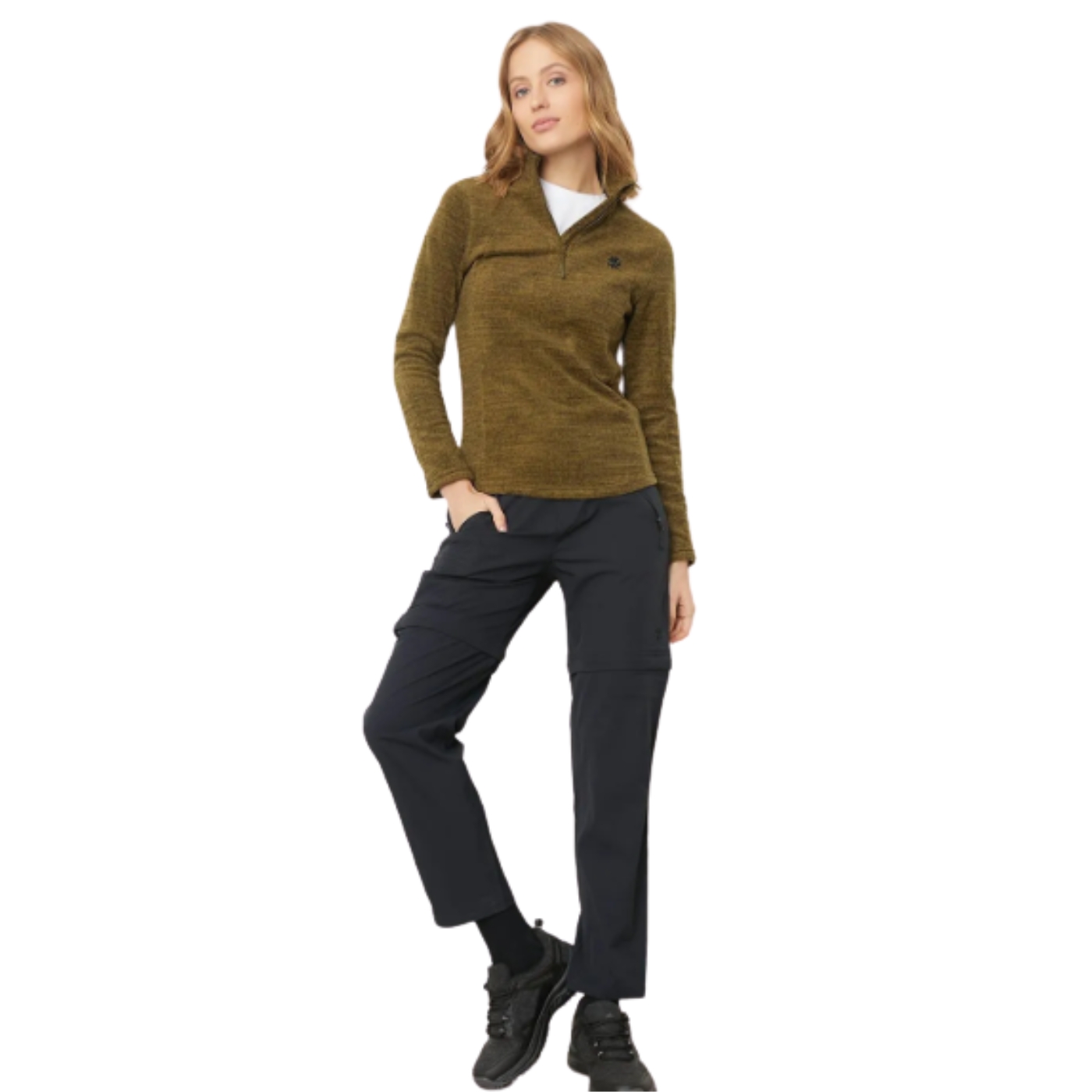 PANTALON SOFTSHELL MUJER VERANO BOLSILLOS CIERRE 809 - 5