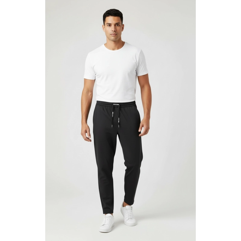 PANTALON HOMBRE BUZO RECTO LISO TE RMICO FORRO INTERIOR PLUSH 97 - 1