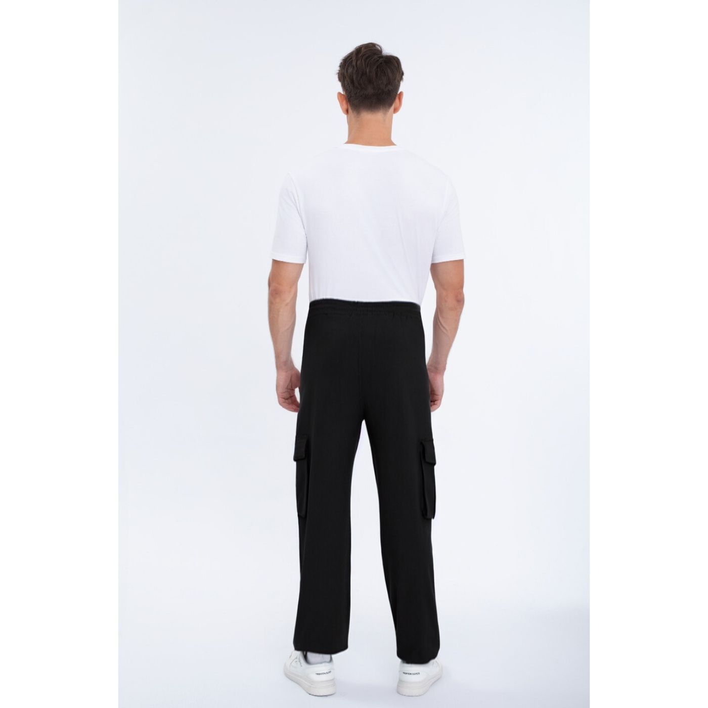 PANTALON HOMBRE ELASTICADO RECTO PUÑO AJUSTABLE CARGO 5001 - 4