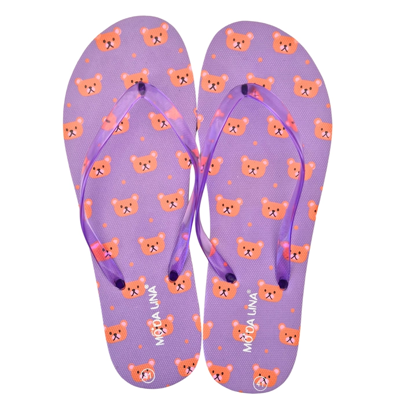PACK 2 PARES HAWAIANAS MUJER CHALAS SANDALIAS SUELA GOMA 5354 - 2