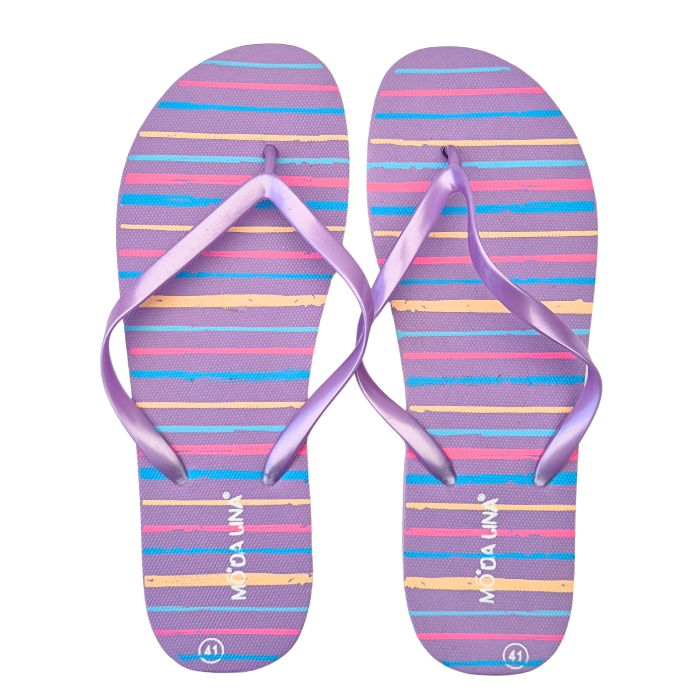 PACK 2 PARES HAWAIANAS MUJER CHALAS SANDALIAS SUELA GOMA 5354 - 3