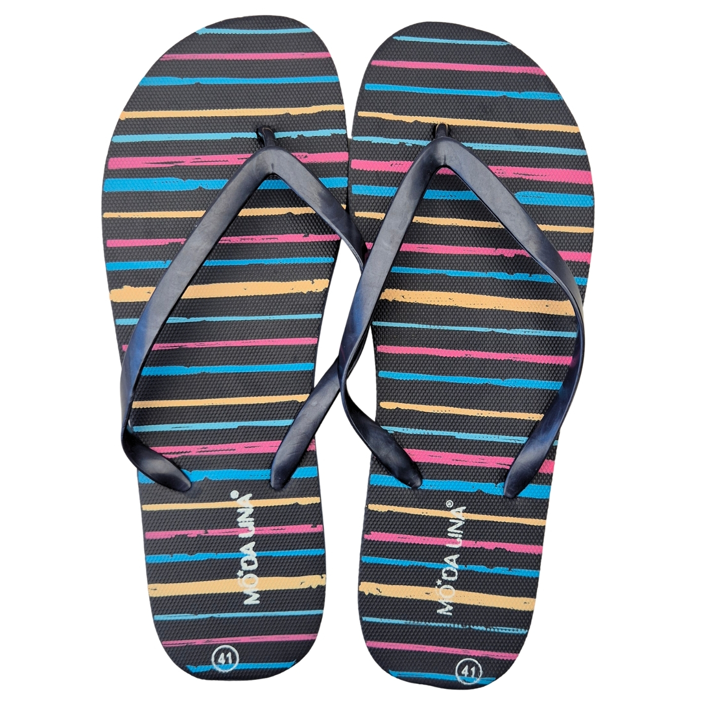 PACK 2 PARES HAWAIANAS MUJER CHALAS SANDALIAS SUELA GOMA 5354 - 3