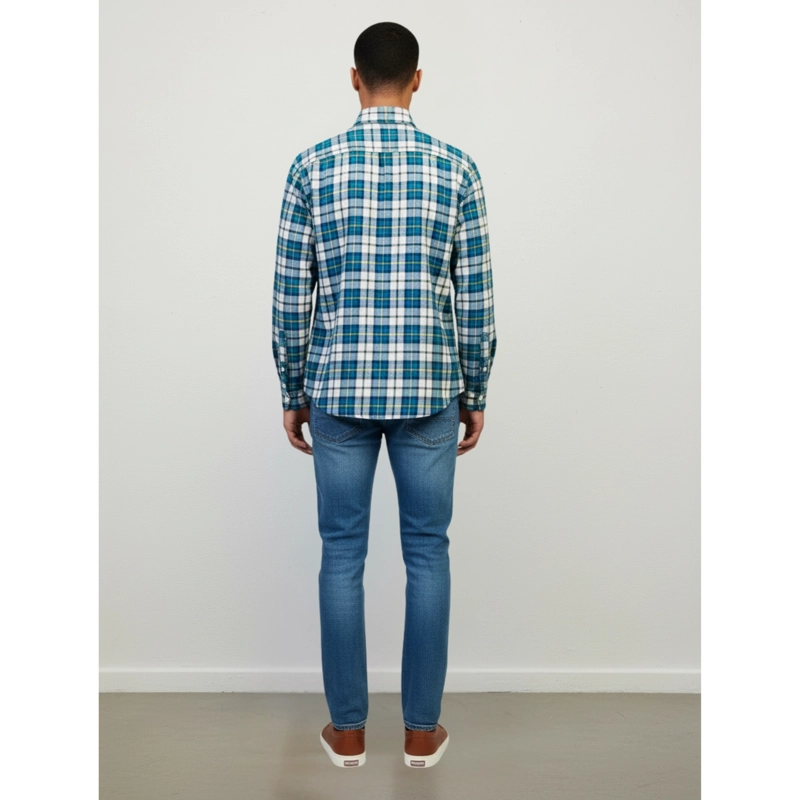 CAMISA LEÑADORA A CUADROS HOMBRE JUVENIL INVIERNO A1770 - 3