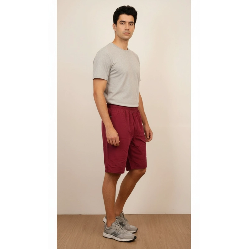 SHORT DEPORTIVO HOMBRE SECADO RAPIDO VERANO BOLSILLO CIERRE HY03 - 2