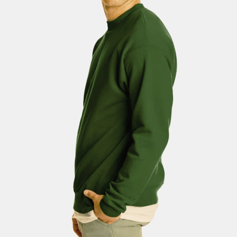 POLERON HOMBRE CUELLO POLO ALGODON VERANO SIN DISEÑO COLORES Z-13 - 2