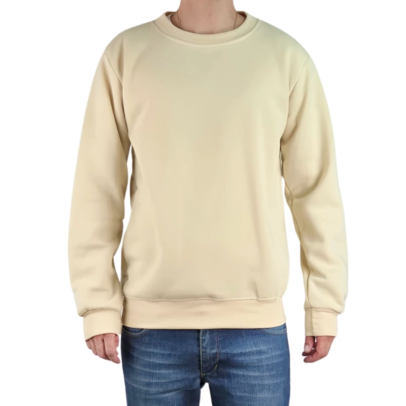 POLERON UNISEX CUELLO POLO INVIERNO FORRO POLAR COLORES Z106 - 2
