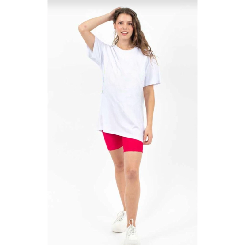 POLERA MANGA CORTA ALGODON UNISEX LARGA CUELLO POLO 9876 - 3