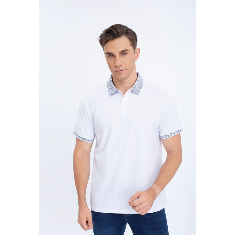 POLERA PIQUE  HOMBRE ALGODON PRIMAVERA VERANO DISEÑOS 0193 - 1
