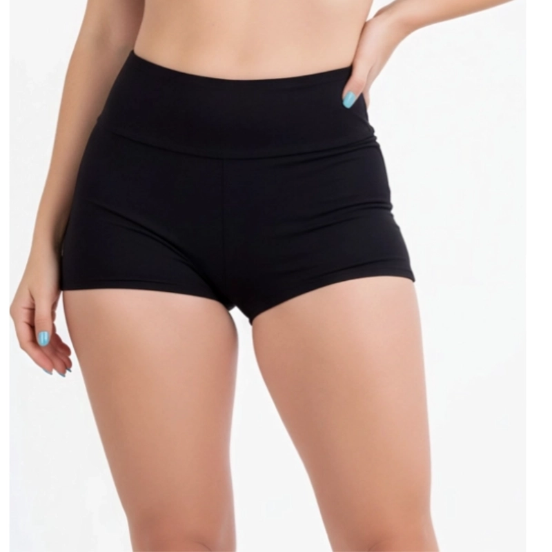 TRAJE DE BAÑO BIKINI MUJER TIPO SHORT TIRO ALTO PRETINA 302 - 3