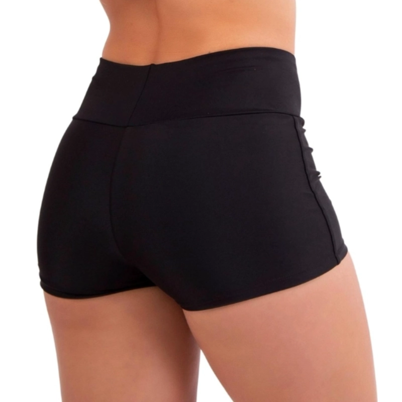 TRAJE DE BAÑO BIKINI MUJER TIPO SHORT TIRO ALTO PRETINA 302 - 5