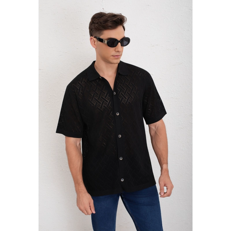 CAMISA HOMBRE HILO ALGODON VERANO CALIDAD PREMIUM DISEÑO 7221 - 3