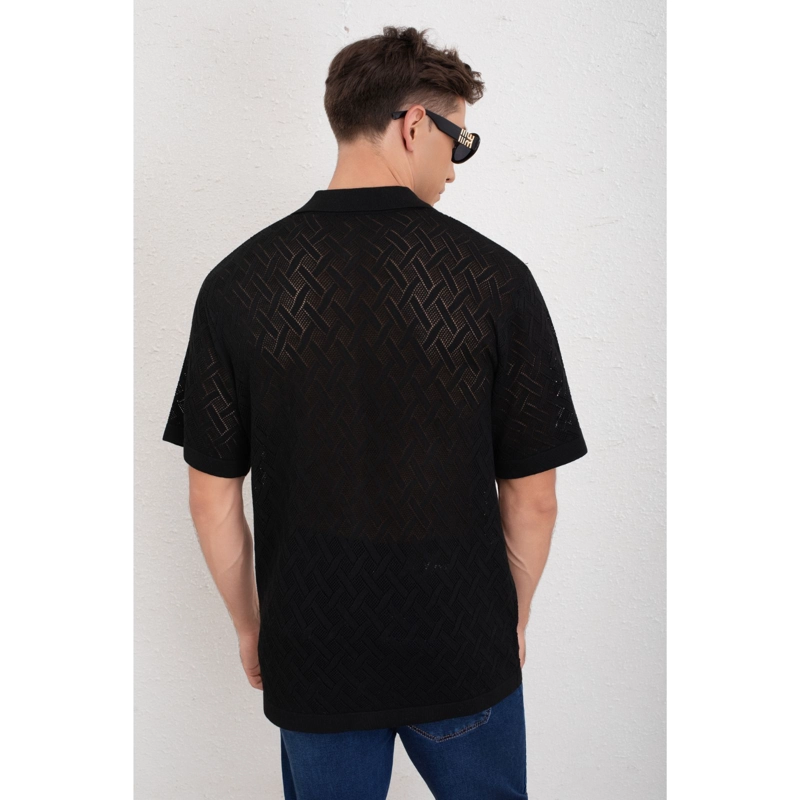 CAMISA HOMBRE HILO ALGODON VERANO CALIDAD PREMIUM DISEÑO 7221 - 4