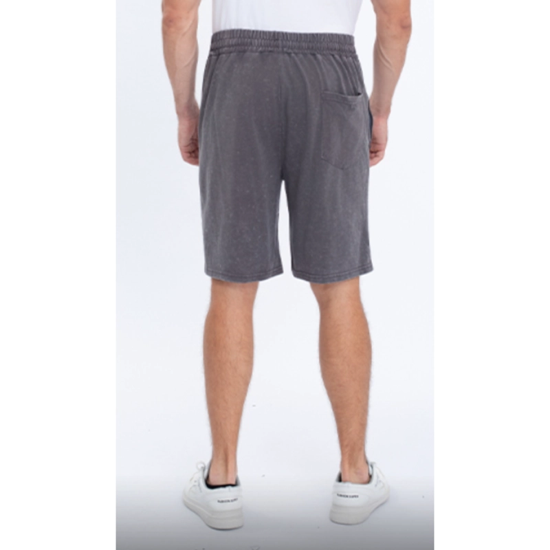 SHORT DEPORTIVO HOMBRE ALGODON PRELAVADO BOLSILLOS CIERRE 7599 - 1