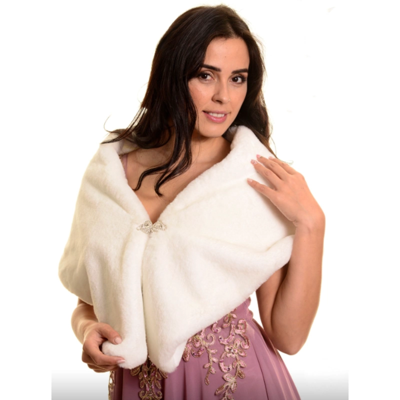 TAPADO ALGODON ESTOLA ELEGANTE ENVOLVENTE ESTILO PELUCHE 6063 - 2