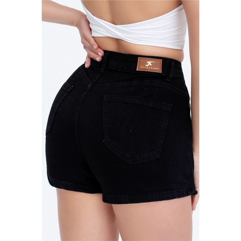SHORT TIPO MINI FALDA JUVENIL JEANS PREMIUM ELASTICADA 3019 - 3